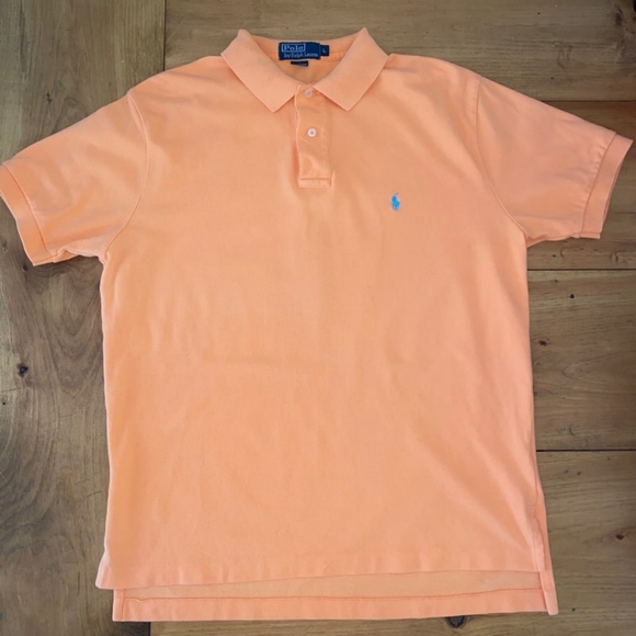 Men's Ralph Lauren True Orange Polo - Picture 4 of 7